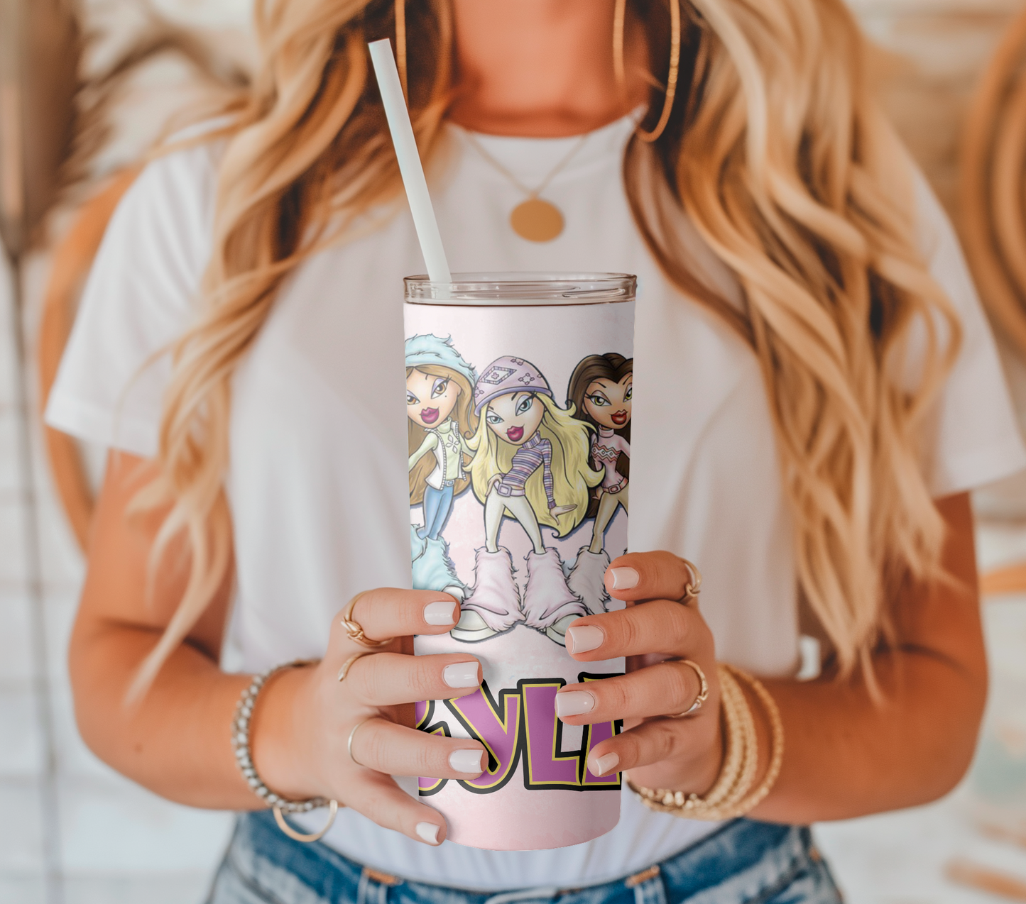 Tumbler design Bratz- Customizable - Digital download