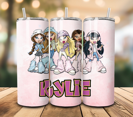 Tumbler design Bratz- Customizable - Digital download