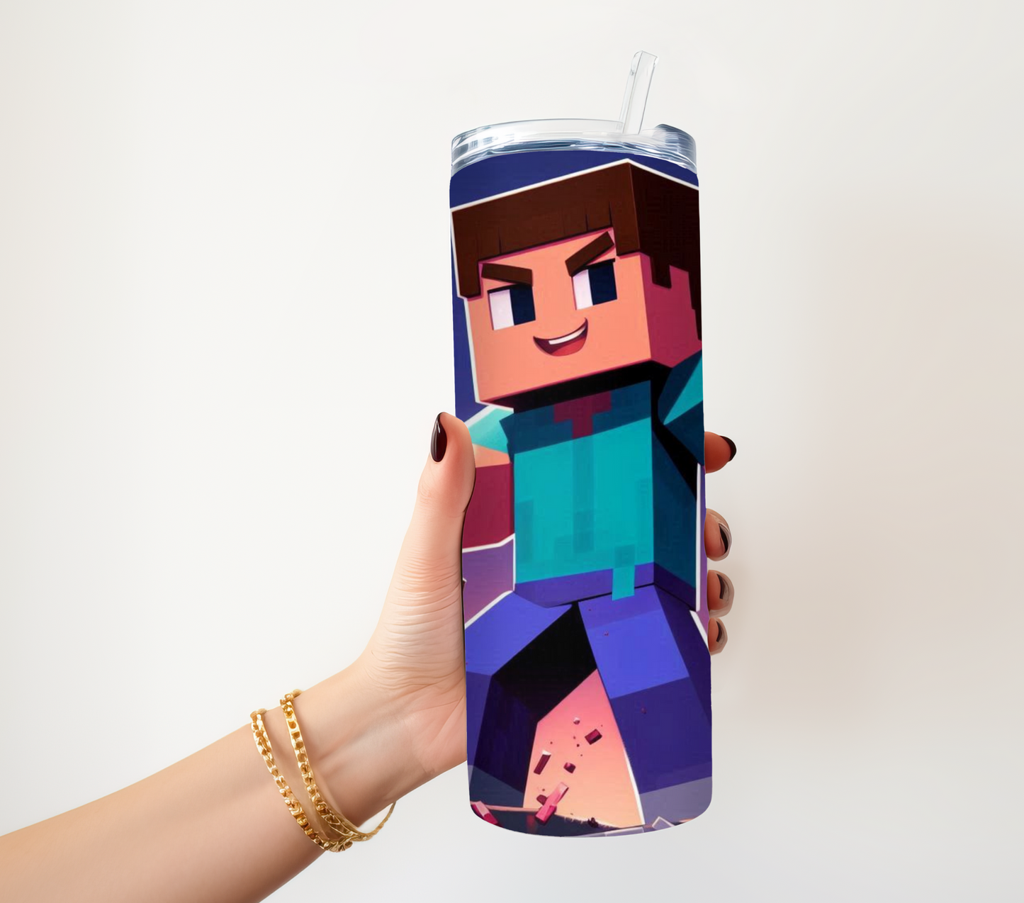 Tumbler design Minecraft - Digital download