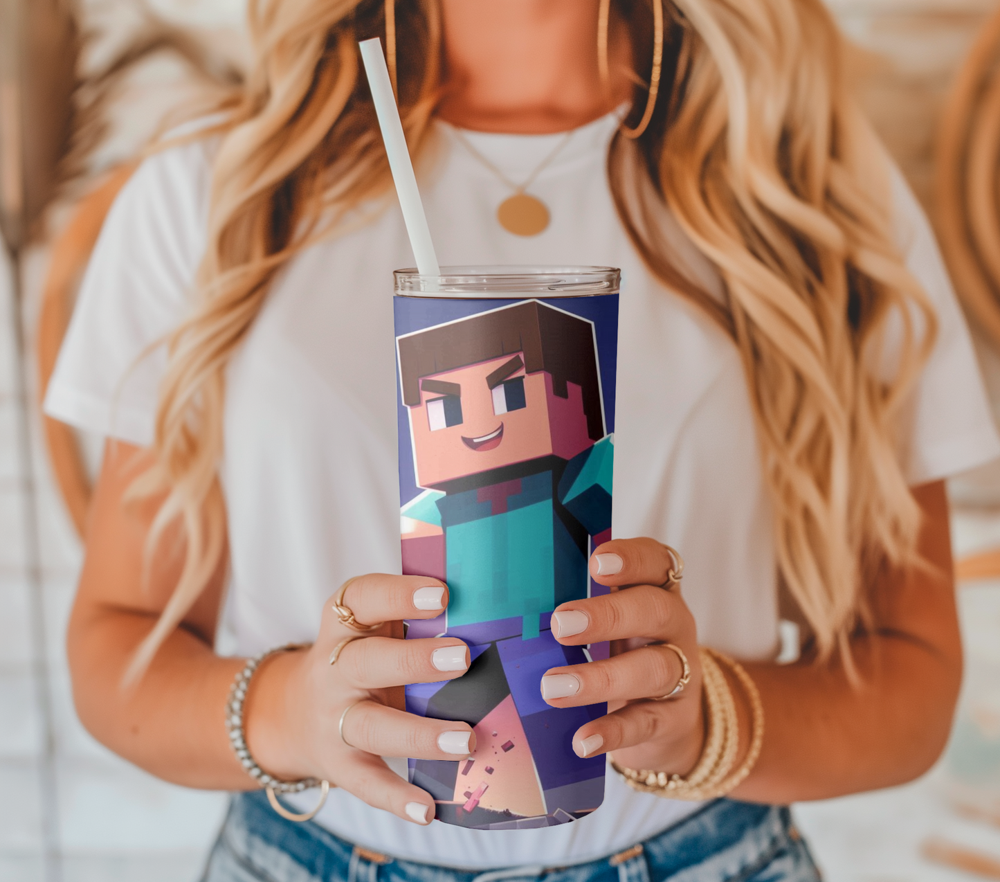 Tumbler design Minecraft - Digital download